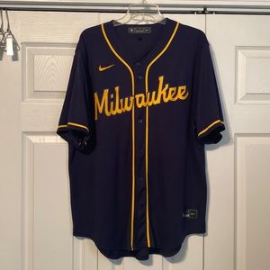 Milwaukee Brewers #22 Christian Yelich Jersey - Size: XL